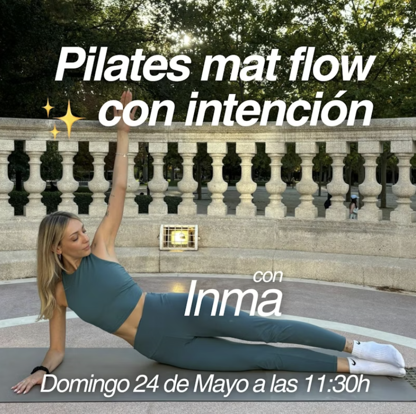 Pilates mat flow con intención